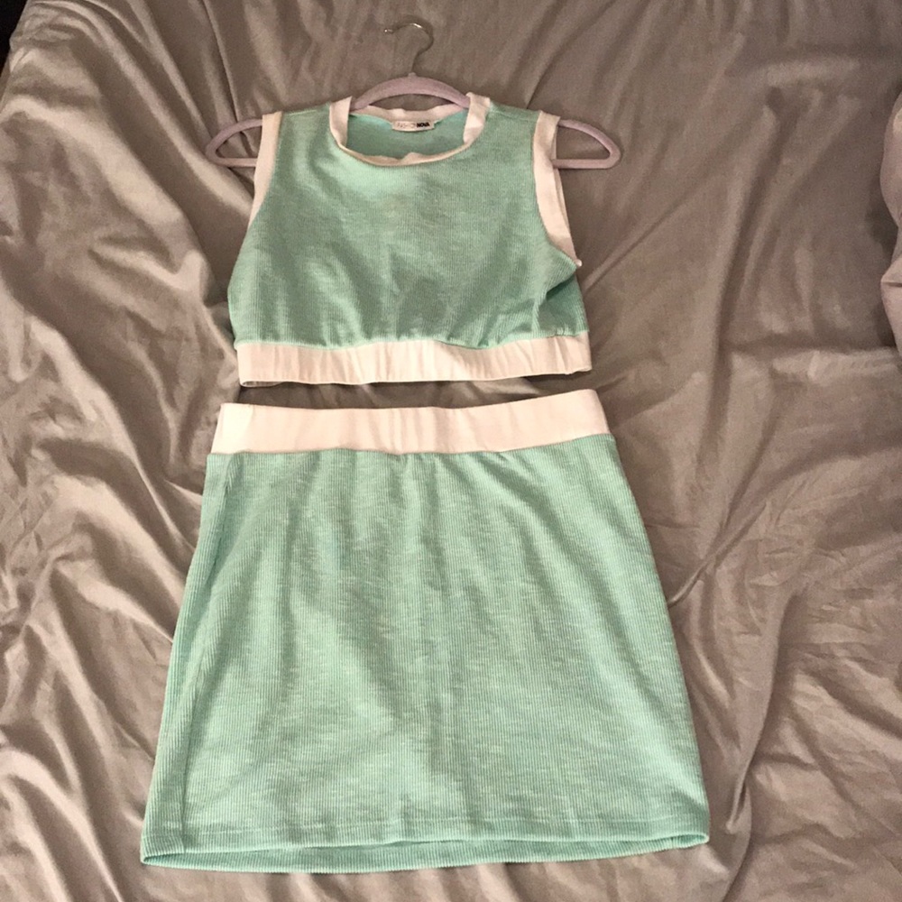 2 piece skirt set